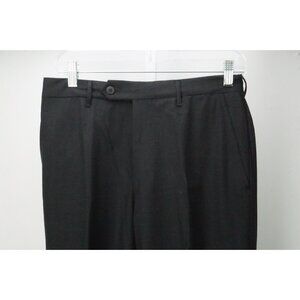 Rota Charcoal Gray 100% Wool Dress Pants Trousers Sz 44 EU NEW